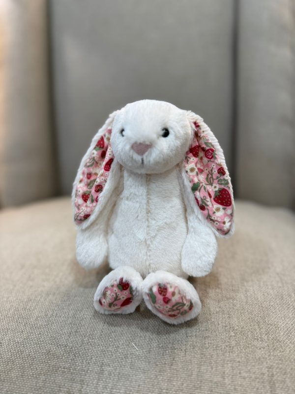 JellyCat Blossom Cream Bunny "Berry" Small