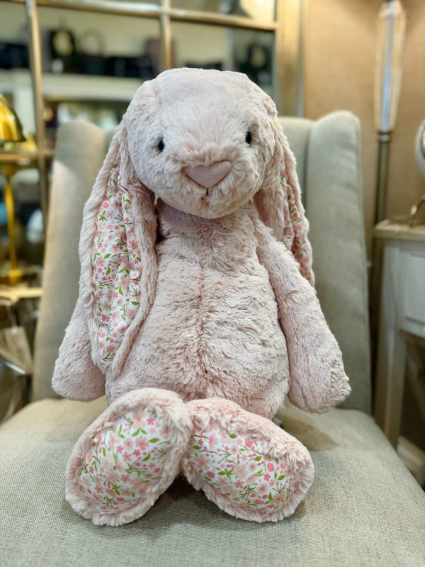 JellyCat Blossom Blush Bunny "Cherry" Huge