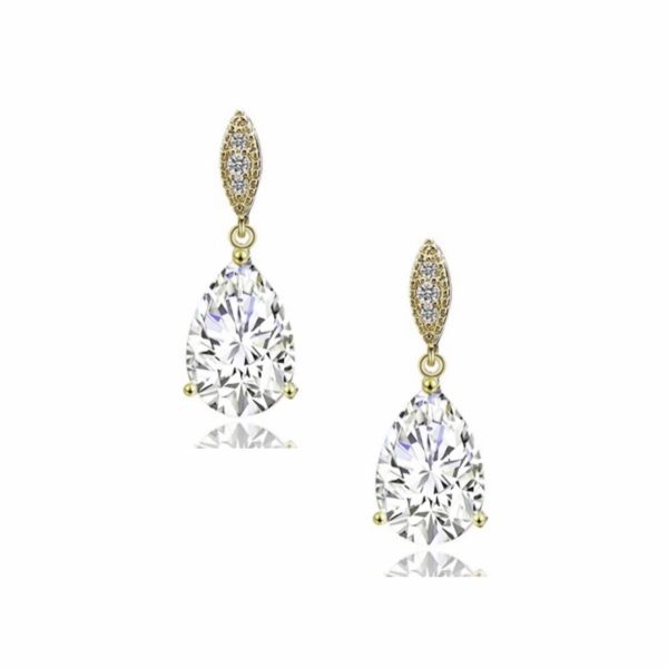 Classic Sparkle Earrings Gold