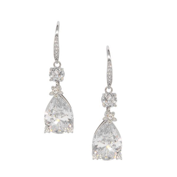 Dazzling Starlet Earrings Silver