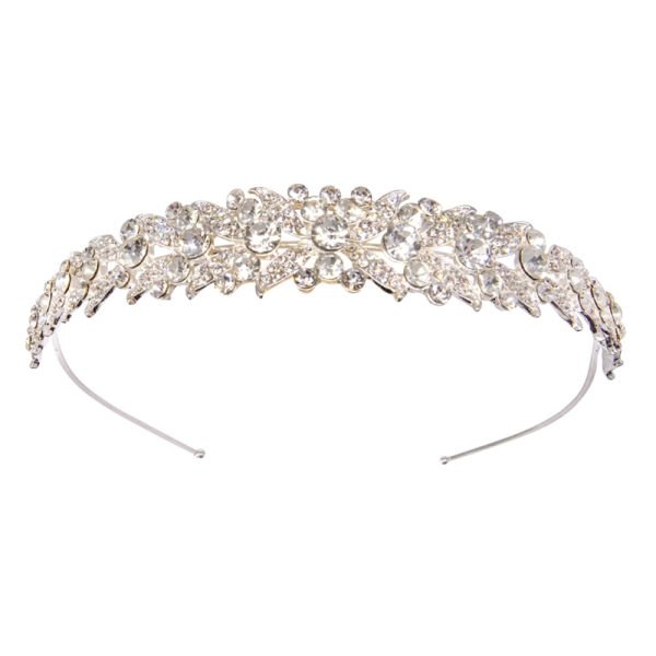 CRYSTAL SPARKLE HEADBAND SILVER - Image 3