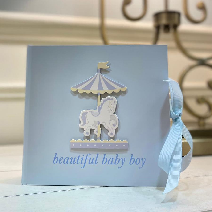 Bambino Photo Album 'Beautiful Baby Boy' - Allure Online Shop