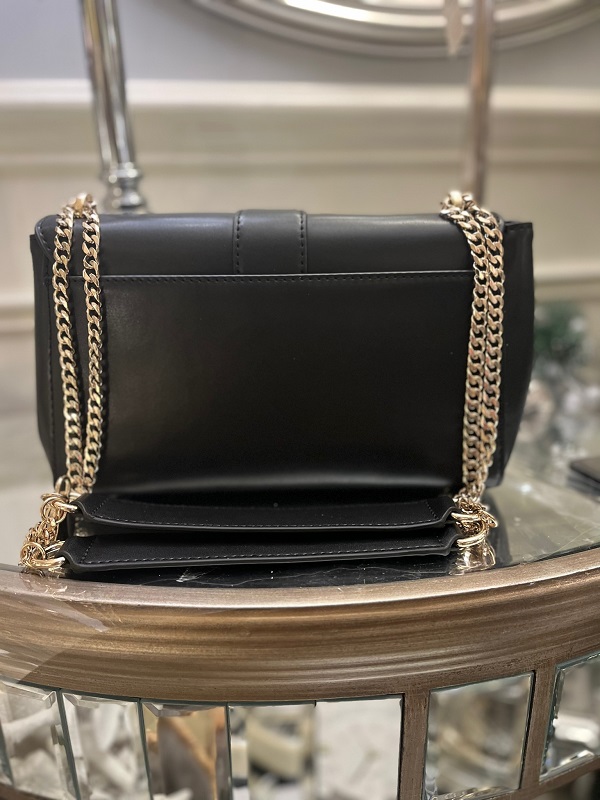 GUESS Katey Flap Shoulder Bag Black - Allure Online Shop