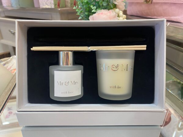 Widdop Amore Reed Diffuser & Candle Set