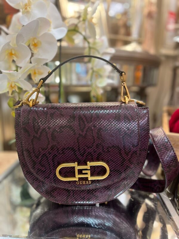 GUESS Fleet Handbag Plum