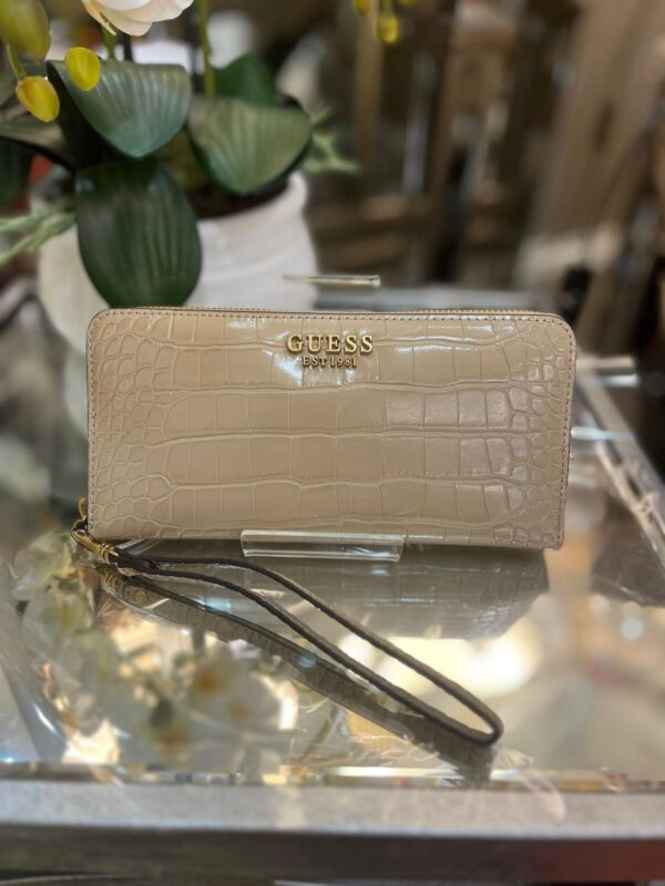 GUESS Laurel SLG Wallet Taupe