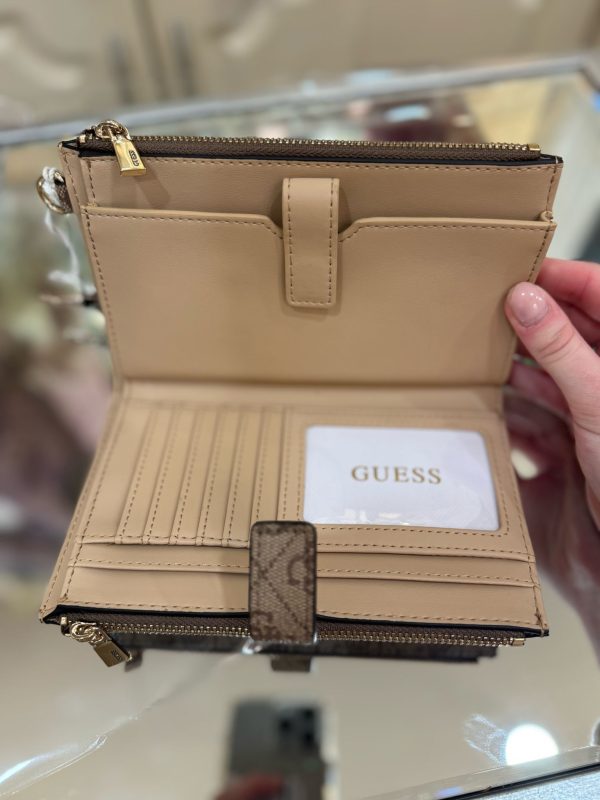 GUESS Laurel 4G Logo Beige Logo - Image 4