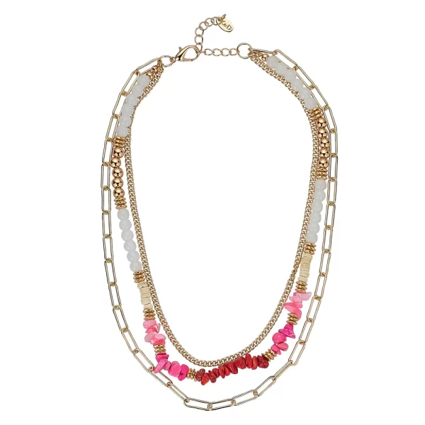 HADLEY PINK NECKLACE