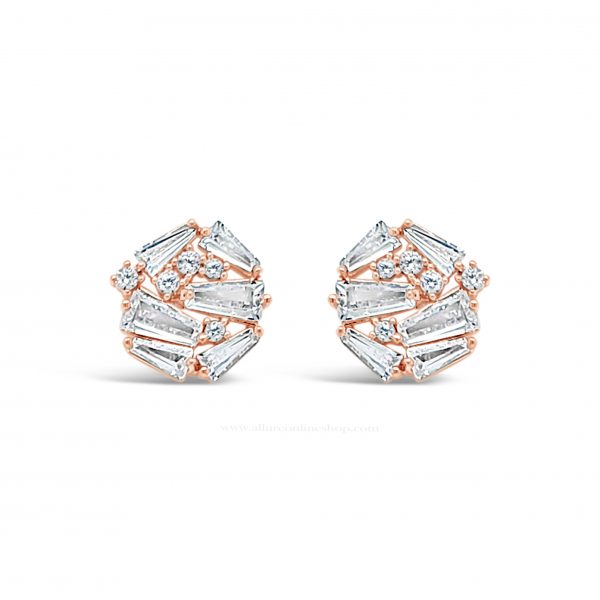 Jewel by Absolute JE245RS Rose Gold Earrings