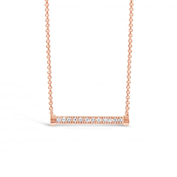 Jewel by Absolute JP211RS Rose Gold Necklace