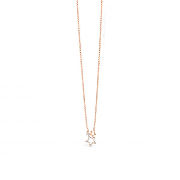 Jewel by Absolute JP212RS Rose Gold Necklace - Image 3