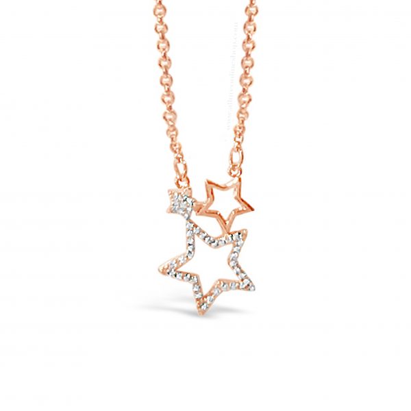 Jewel by Absolute JP212RS Rose Gold Necklace