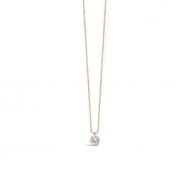 Jewel by Absolute JP217RS Rose Gold Necklace - Image 3