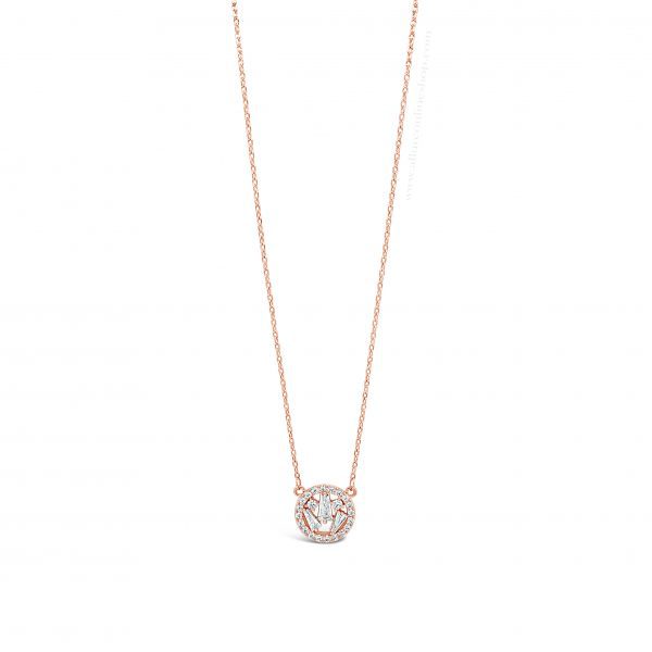 Jewel by Absolute JP247RS Rose Gold Necklace - Image 4