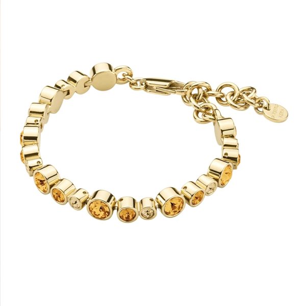 TERESIA Bracelet with Gold Crystals Gold