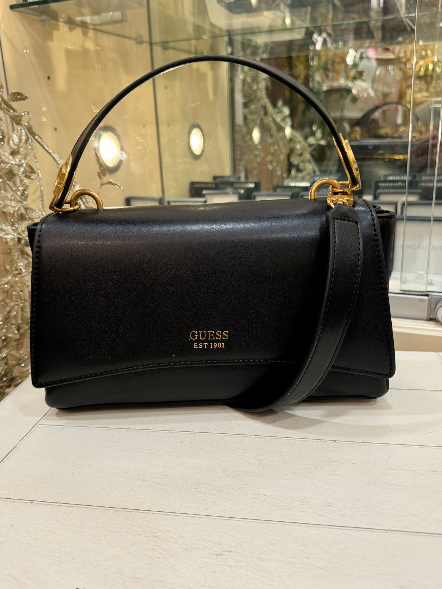 GUESS Handbag 'Shemara' in Black | ABOUT YOU