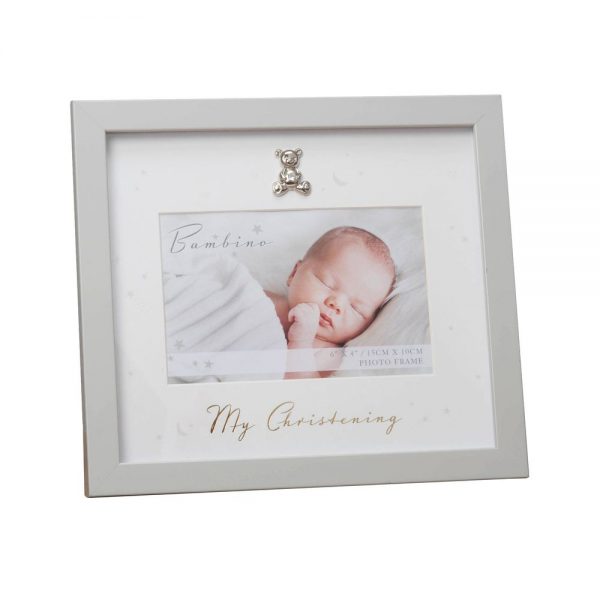 Bambino My Christening Photo Frame 6" x 4" (15 cm x 10 cm) - Image 2