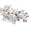 Classic Bridal Clear Swarovski Crystal Hair Comb