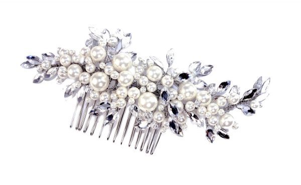 Classic Bridal Clear Swarovski Crystal Hair Comb